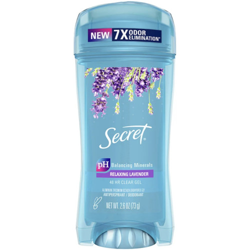 Дезодорант гелевой Лаванда Secret Clear Gel Relaxing Lavander 73 г